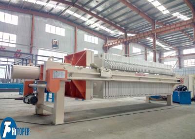 中国 印刷・染料 廃水処理 1000x1000mm PPプレート 自動工業フィルタープレス 販売のため