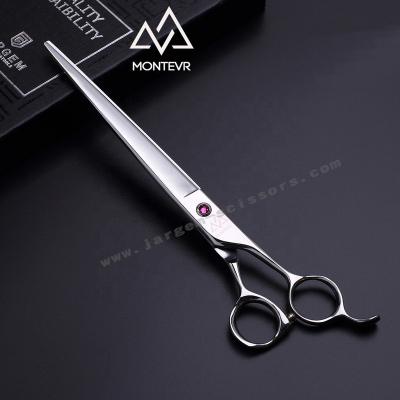 China Viable Straight Dog Grooming Scissors 7.5 Inch Professional Pet Grooming Scissors Pet Scissors for sale