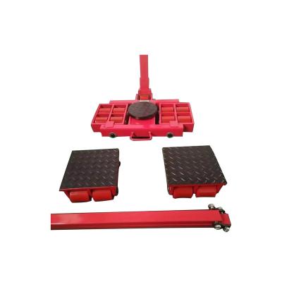 China 180 X8+Y8 China Industrial Heavy Duty Self Adjusting Combined Transport Platform Steering Trolley For Machine for sale