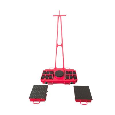 China 180 Steering 16t Professional Moving Equipment Combined Machine Transport Carts With Nylon PU Wheels X+Y Type for sale