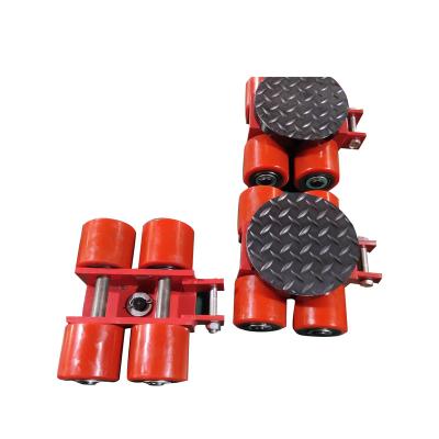China 180 X+Y Series 4T Machine Cargo Container Heavy Duty Flexible Steering Combo Mobile Cart With 8 PU Wheels for sale