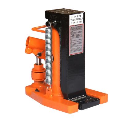 China Customized Steel Factory Container Jacks Lift Toe Hydraulic Claw Jack 3T for sale