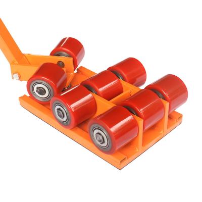 China Chinese Heavy Transport Trolley Machine Warehouse Factory Movable Skate for sale