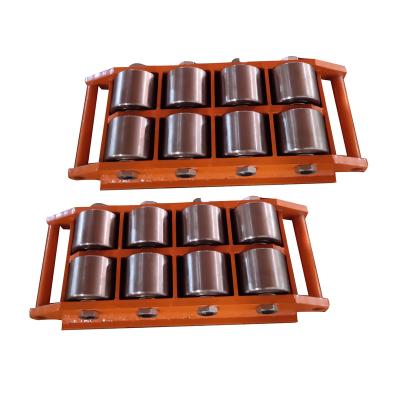China Easy Mobile Hot Sales CRA Type Machine Cargo Transport Tanks Skids With PU Nylon Steel Rollers for sale
