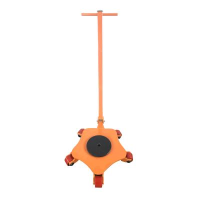 China Heavy Duty 20 Ton Transport Flat Rotating Skates For Heavy Load Industrial Machine for sale
