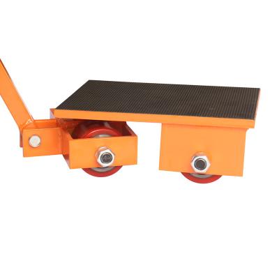 China Flexible Transport Tool 6 Ton / 8 Ton Heavy Load Cart For Heavy Equipment for sale