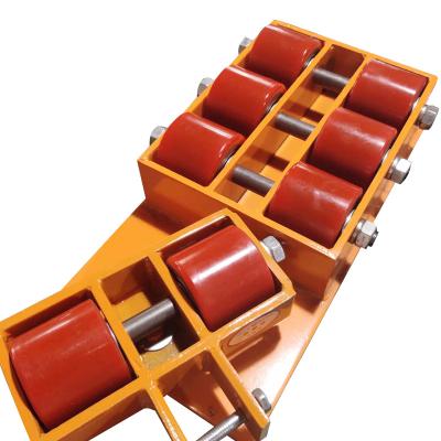 China Warehouse heavy duty 12 ton industrial tool revolv transport cart cart with PU nylon steel wheels for sale