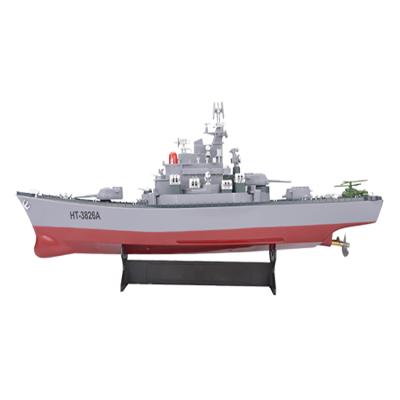China 1:250 4CH Electric Forward/Reverse High Speed Battle Remote Control Toy Boat for sale