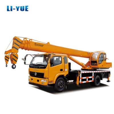 China Hot sale Professional Construction 10 Tons Straight Arm Mobile Truck Crane with Good Condition for sale