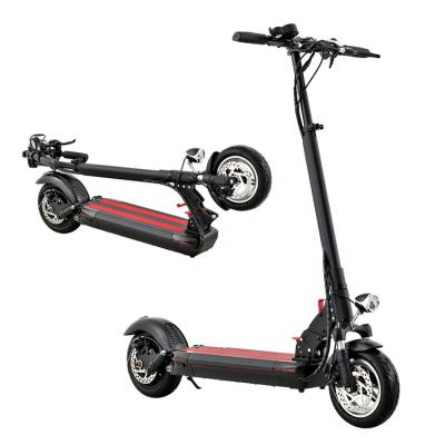 China 10inch 350w Motor 2 Wheels Popular Unisex Fast Speed Portable Scooter Electric Motorcycles Adult Scooters for sale