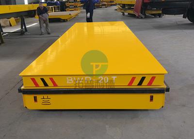 China Battery powered DC motor driven hot metal ladle transfer cart explosion proof for sale