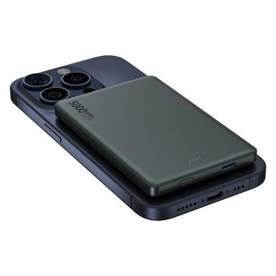 中国 5W/7.5W/10W/15Wの出力を持つポータブルマグネットワイヤレスパワーバンク 販売のため