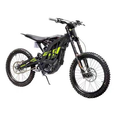 China Free Shipping Eu UK Warehouse Full Suspension 6000W Aluminum Alloy Surron Off Road Powerful High Speed Electric Dirt Bike Adult for sale