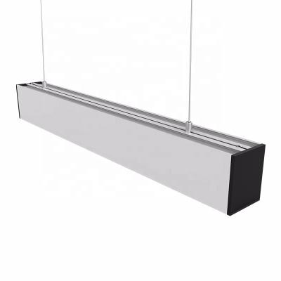 China Desk Linear Pendant Led Light With CCT Function Changing Suspension And Surface Mounted for sale