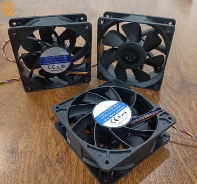 China Dropshipping D12BM-12D 120x120x38 High Speed Fan 12V 2.3A 4400RPM for sale