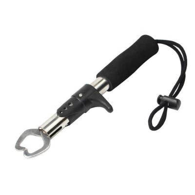 China High Strength High Quality Black Red Stainless Steel Fish Control Fish Lip Grip Fish Gripper Tool for sale