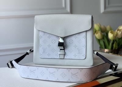 China Lederne Mitteilungs-Tote Ladys White Cross Body-Taschen-Monogramm-Eklipse zu verkaufen