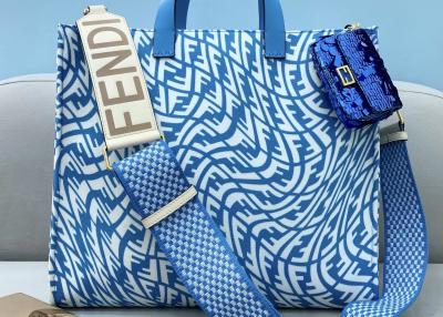 China Effekt kaufender psychedelischer Tote Bag Capsule Series Damen-Blue 3D zu verkaufen