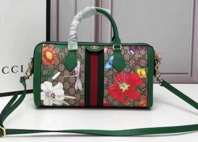 China Grüne 25L schöpfen die Reise-Handtasche der Frauen mit Blumen-Drucken zu verkaufen