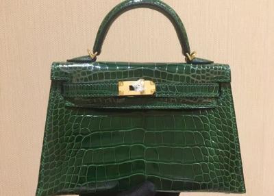 China Emerald Crocodile Skin Bag zu verkaufen