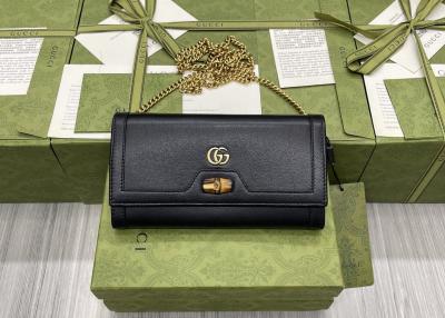 China Bambusknoten-Verschluss-Marken-Handtasche-glattes Echtleder-antike Goldmischung zu verkaufen