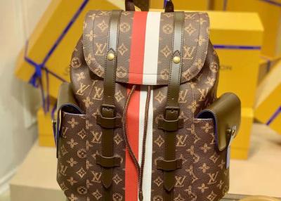 中国 モノグラム パターン ハイキングのためのレトロのクリストファーのバックパック 販売のため