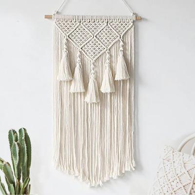 China Cotton Decor Macrame Hanging Handcrafted by China Handmade Professional Manufacture for sale