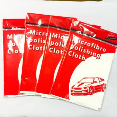 China 1.0 mM High Water Absorption Microfibre Polishing Cloth For Cars for sale
