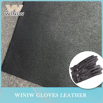 China Cuero vegetariano sintético resistente a altas temperaturas para guantes de soldadura en venta