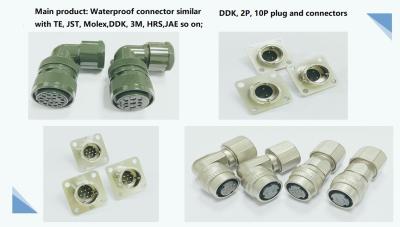China DDK 2P 10P Straight Angle Type Connector And Base PODS 4pin 10pin Straight Or Angle Type Aviation Plug for sale