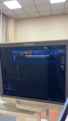 Китай Canon Toshiba Aplio 50 SSA-700A Линейный сосудистый ультразвуковой зонд PLT-704AT продается