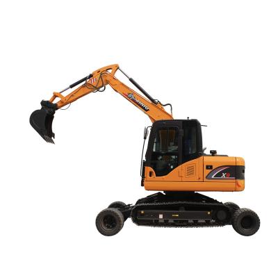 China Construction works The new mini hydraulic aux. of 9 ton rhino X9 excavator must be able to import to Canada EPA engine for sale