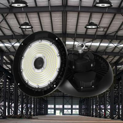 China Warehouse Factory Industrial Lighting 100W 150W 200W Led High Bay Light Light Body Lamp OEM Power Storage Evo Black Brand for sale