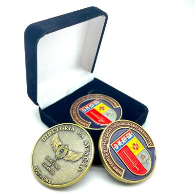 China Europe China Factory Manufacturer Wholesaler Coin Maker Commemorative Metal USA Coins Custom Challenge Coins for sale