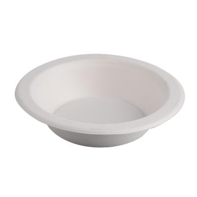 China Disposable Biodegradable Disposable Sugar Cane Pulp Bowl For Take Out Food for sale