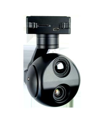 China 1080P Foco fijo 640×512 Imagen térmica IP HDMI Salida Pequeña cámara Gimbal en venta