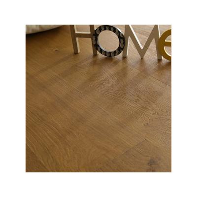 China Customized Traditional Saw Brand Oak Engineered Hardwood Flooring Wire Brush Wood Click Flooring for sale