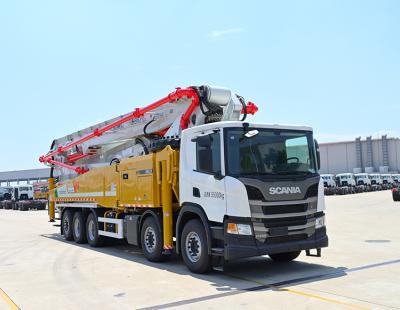China Hotels 62m Truck-mounted Concrete Boom Pump Hb62V China Concrete Pump Truck For Sale for sale