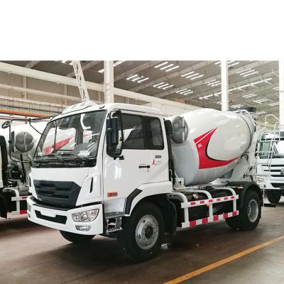 China New Hotels Chinese 4m3 Concrete Machinery G04K Small Mobile 7 Ton Self Load Concrete Mixer Trucks For Sale for sale