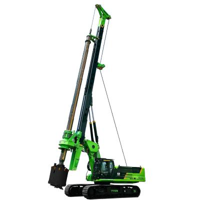 China Construction works China Top Brand ISO Certification Max Pull Force 585Kn Hydraulic Rotary Crawler Drilling Rig for sale