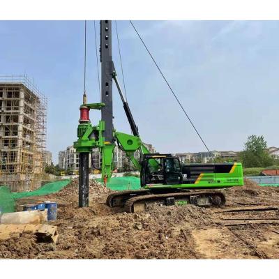 China Construction works New Type High Quality Working Speed 5~26Rpm Rotary Drilling Rig With CAT Chassis for sale
