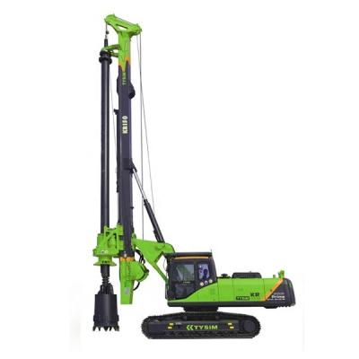 China Construction works Single Load Carrying Hydraulic Deep Hole Drilling Rig KR150A Soil Drilling Bucket for sale