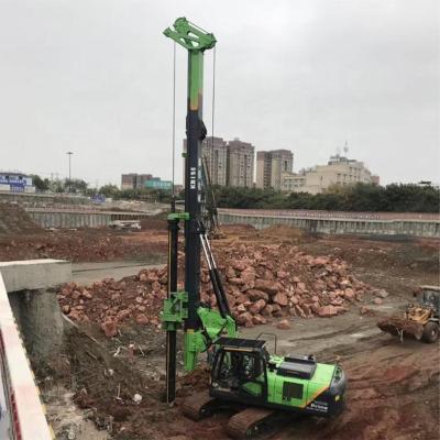 China Construction works High Efficiency Depth 28M Motor Gear Reducer Hydraulic Rotary Crawler Drilling Rig for sale