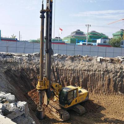 China Construction works KR80A Super Crawler Rotary Drilling Rig! Caterpillar ram! Crawler Drilling Pile Machine! for sale