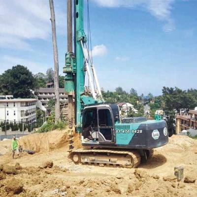 China Construction works Concrete Machine KR80A Super Pile Drilling Machine Small Hydraulic Rotary Drilling Rig for sale