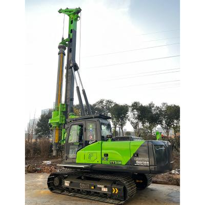 China Construction works China Supplier Reliable Performance Screw Bored Hydraulic Pile Drilling Rig Machine for sale