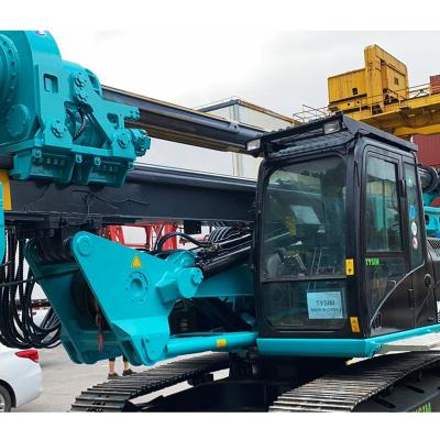 China Construction works TYSIM Best Selling Construction Work Used Rotary Bored Piling Rig Machine for sale