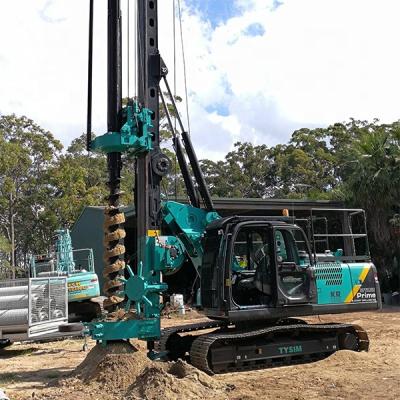 China Construction works rotary drilling rig, KR80M, pile drive machine, building construction tools and equipment, hydraulic ram for sale