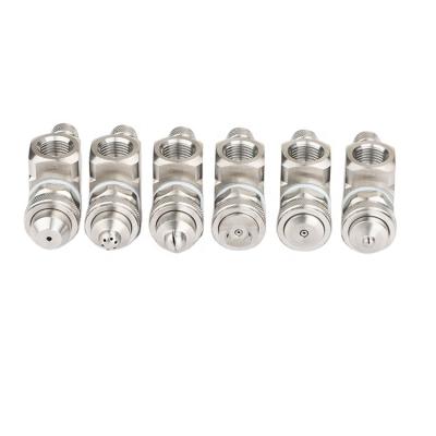 China Adjustable Building Material Stores Stainless Steel Air Spraying Air & Nozzle Two-Liquid Mixing Spray Nozzle for sale