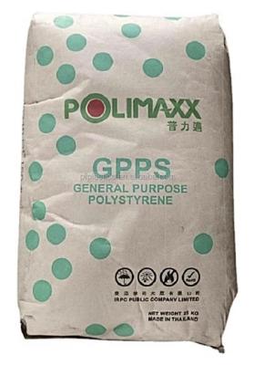 China Food Contact GPPS Plastic Material Easy Flow Transparent Heat Resistant Grade for sale